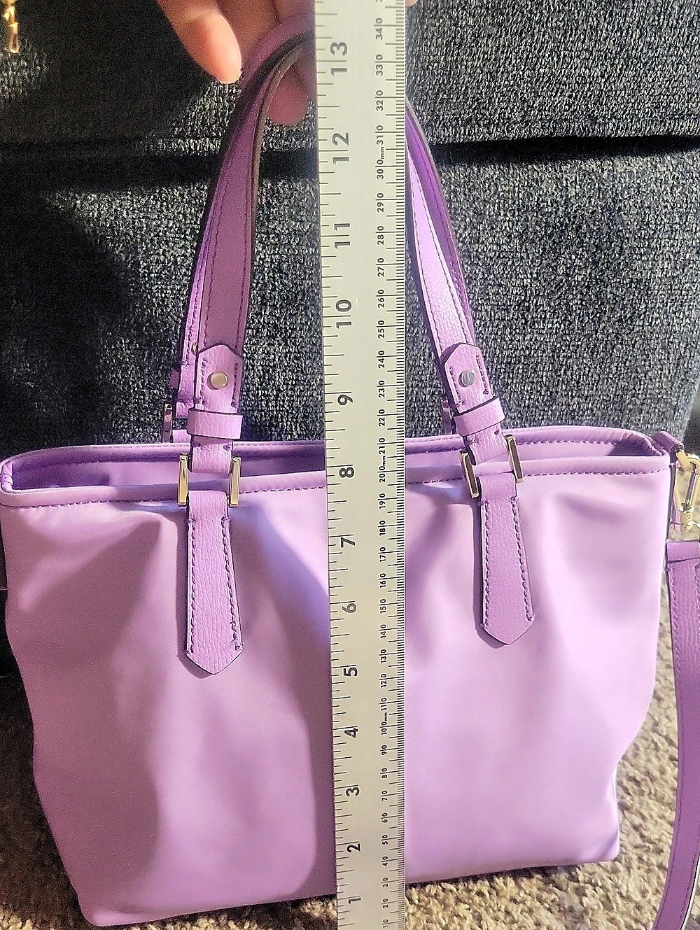 Kate Spade Purple Tote Bag - Picture 5 of 11